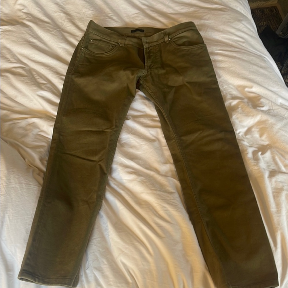 Prada brown/green pants size 31